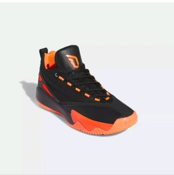 adidas Other - adidas Dame Certified 2 Low Lillard Black Red Mens 12.5 Basketball Shoes IE7791